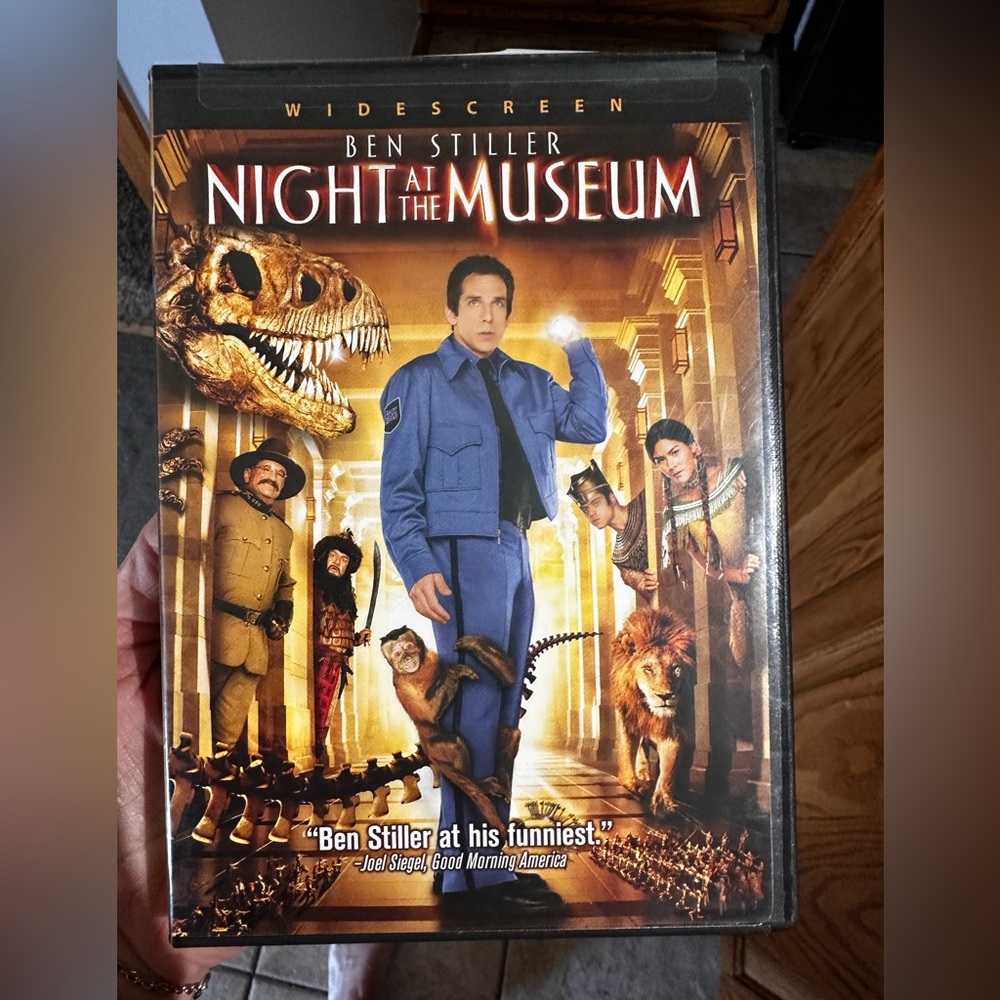 Night at the Museum dvds 1 and 2